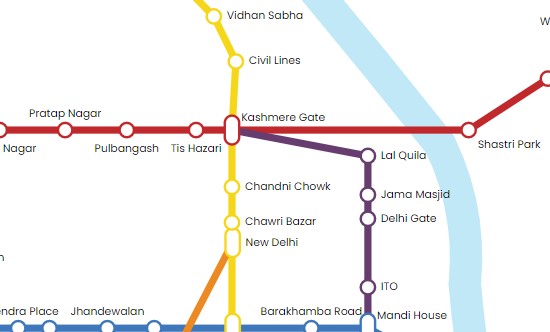 Arriba 94+ imagen rajiv chowk metro station to new delhi railway station